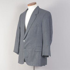 Innocent Men's Blazer Gray Pinstripe 46R